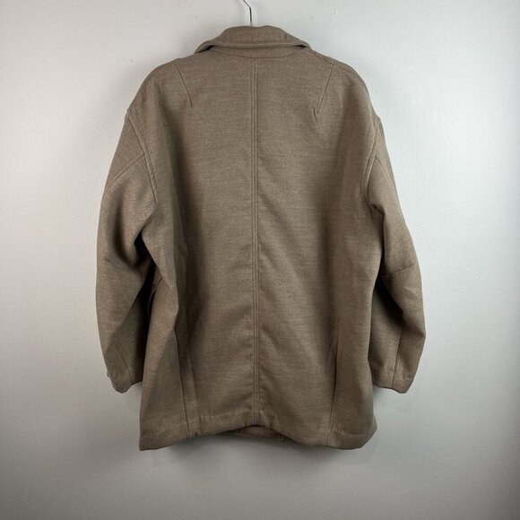 Free People Hannah Slouchy Oversized Coat Womens S Camel Soft Quiet Luxury - Picture 8 of 15